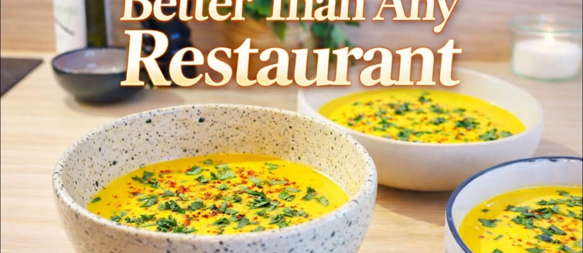 Creamy Pumpkin Soup | Easy French Chef Recipe | Velouté 🫕