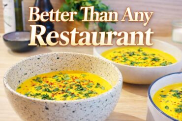 Creamy Pumpkin Soup | Easy French Chef Recipe | Velouté 🫕