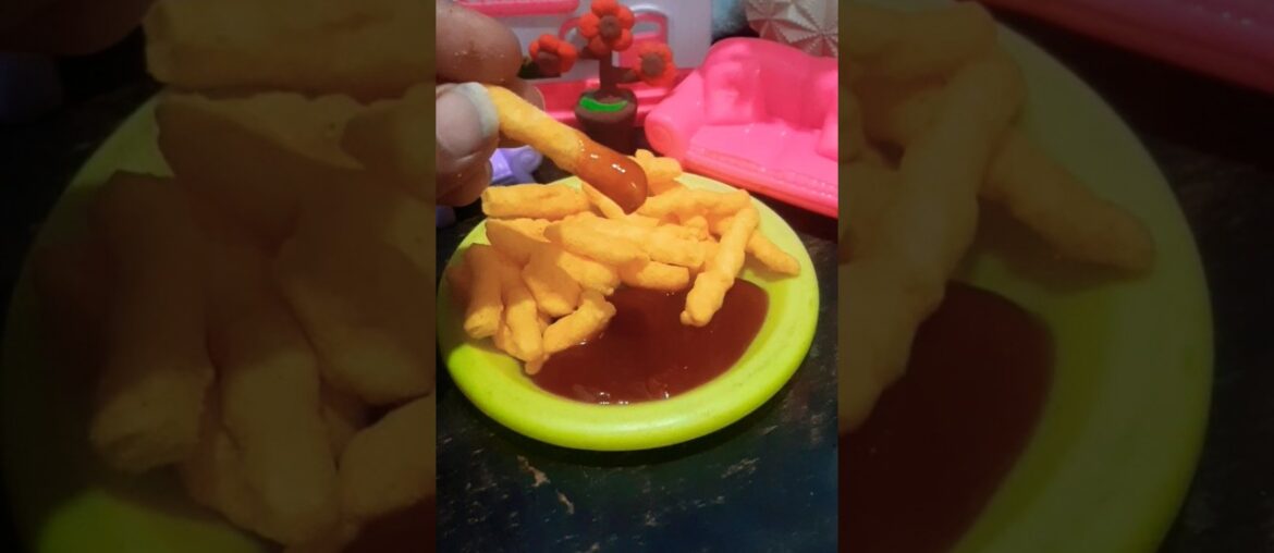 ⚡ 5 Minute Crispy French Fries | Quick Snack Ide#food#shorts