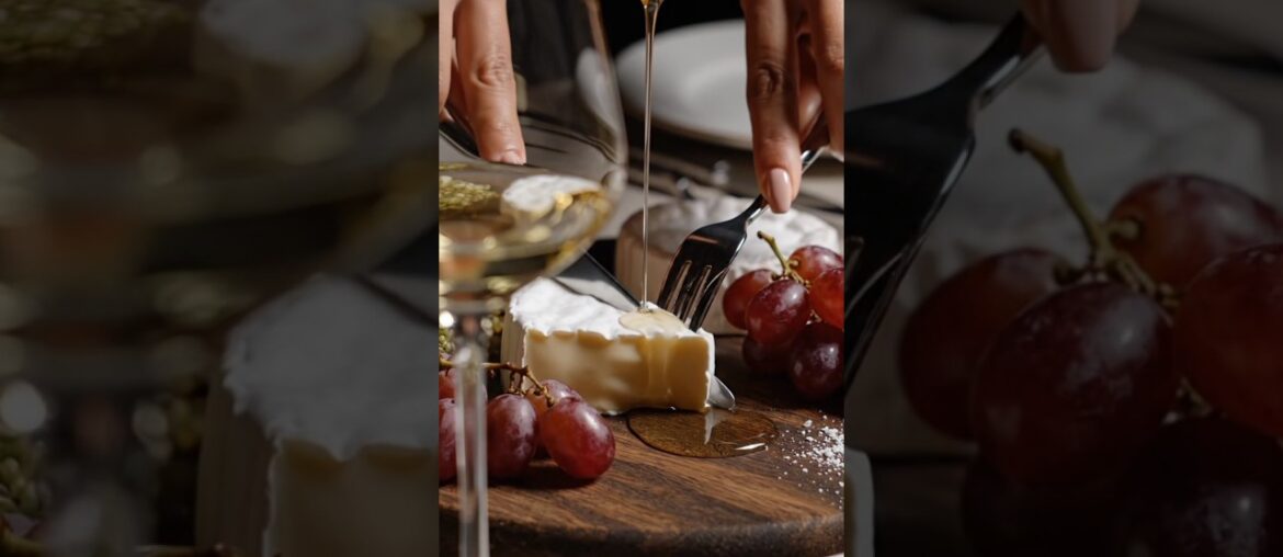 The art of French taste 🧀 #food #FrenchCheese #LuxuryFood #FoodArt #FoodReels