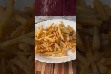 Finger chips street style | French fries #potatorecipe #shorts #asmr
