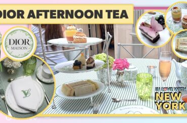 🥐 Dior Afternoon Tea NYC - Lily of the Valley Afternoon Tea at Majorelle NYC | March 2026 | NYC VLOG