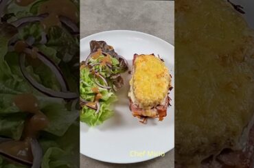 Croque monsieur #recipe #cheese #food #frenchtoast #easyrecipe