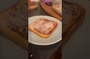 How to make french toast #baking #recipe #cooking