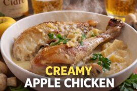 Creamy French Apple Chicken 🇨🇵 This Normandy Recipe Will Surprise You!