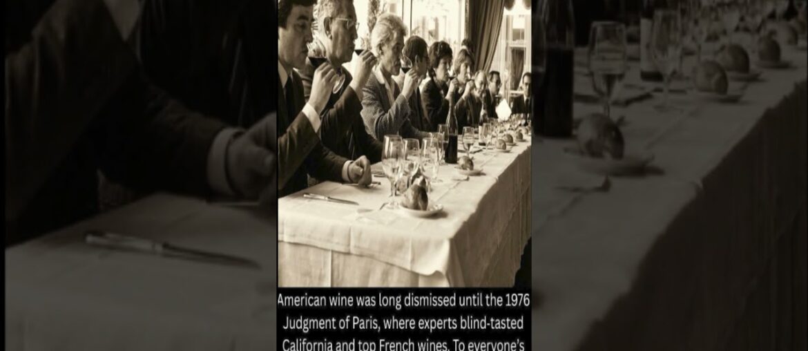The turning point came with the famous Judgment of Paris, organized by British wine merchant Steven