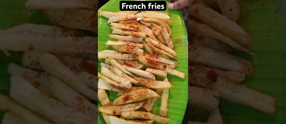 Homemade Potato French fries with tips and tricks!! #shorts #fries #homemade