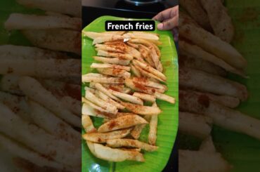 Homemade Potato French fries with tips and tricks!! #shorts #fries #homemade