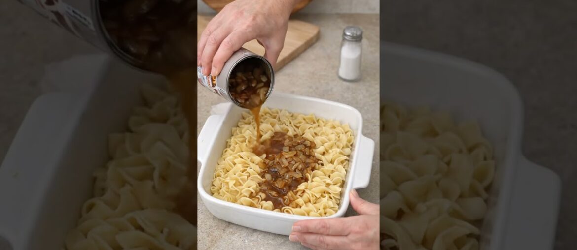 ππ§
French Onion Noodle Casserole (3 Ingredients) #easyrecipes ππ§
French Onion Noodle Casserole (3 Ingredients) #easyrecipes