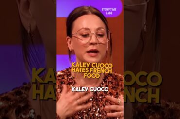 Kaley Cuoco hates French food #storytime #kaleycuoco #french #food