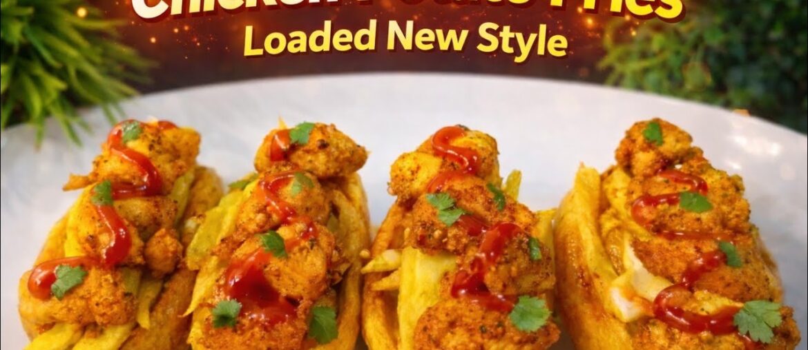 New Style Loaded Chicken French Fries Recipe by Bite Club 1 New Style Loaded Chicken French Fries Recipe by Bite Club 1