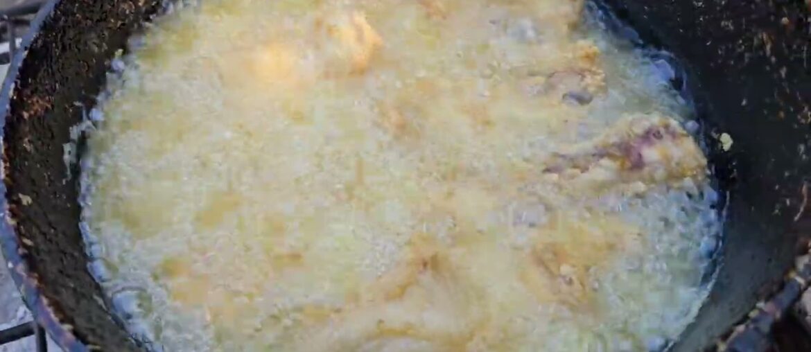 A next day on project x cooking French fry chicken and festival