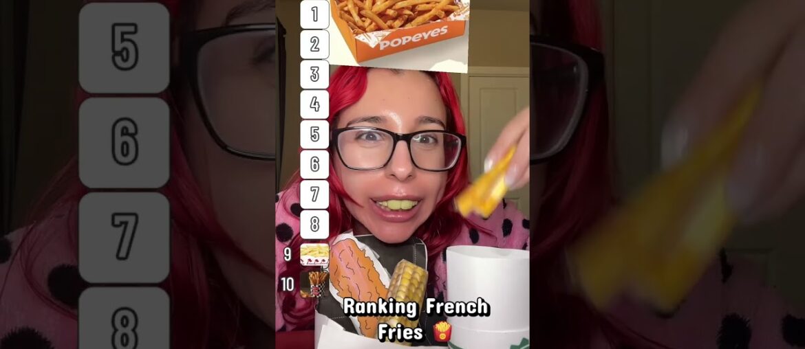 Ranking French Fries #frenchfries #fries
