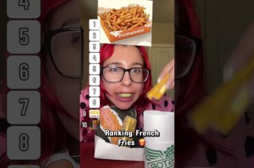 Ranking French Fries #frenchfries #fries
