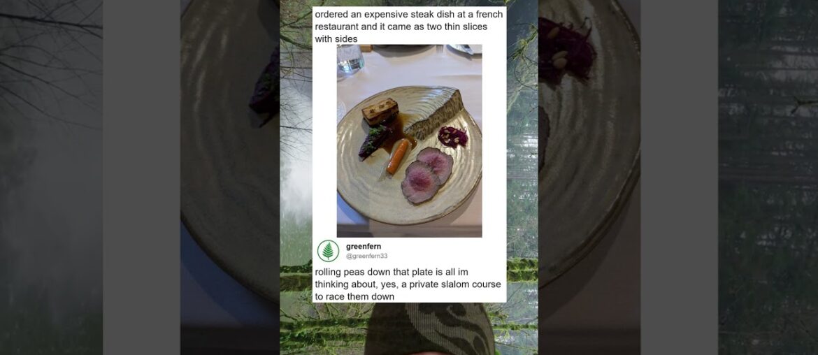 French Fine Dining Or Tiny Steak Ski Resort