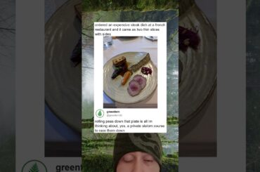 French Fine Dining Or Tiny Steak Ski Resort