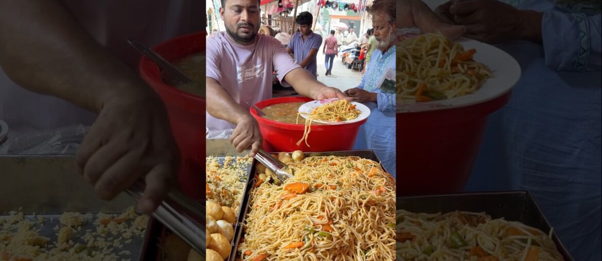 Roadside Cheapest Vegetables Noodles Selling #food #foodie