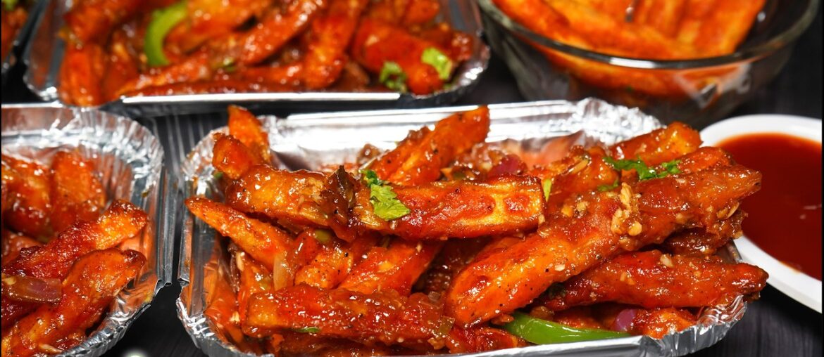 रेस्टोरेंट वाले चिल्ली पोटेटो की रेसिपी Ramzan Iftar Special Chilli Potato Recipe Party Starter रेस्टोरेंट वाले चिल्ली पोटेटो की रेसिपी Ramzan Iftar Special Chilli Potato Recipe Party Starter