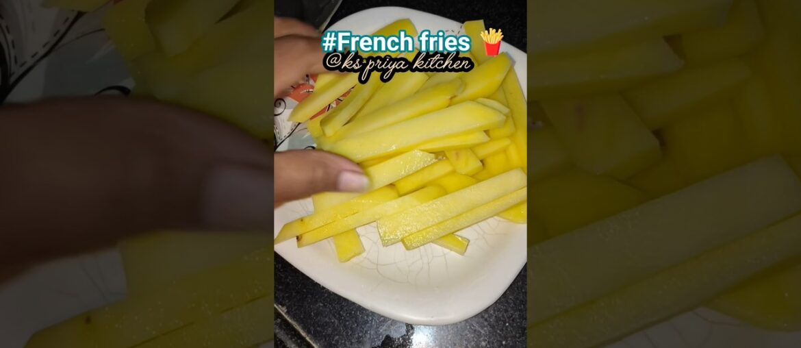 easy making recipes #french fries 🍟 🍟#potatorecipe