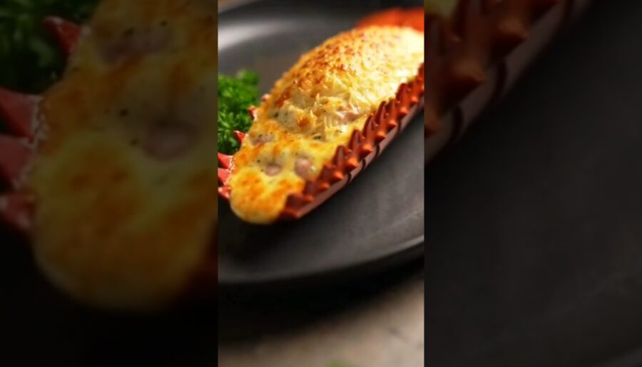 Luxury Lobster Thermidor 🦞🔥 | Creamy French Seafood Masterpiece | Ultra Realistic Cooking