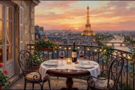 Dinner in Paris, France | Romantic French Restaurant Music (1 Hour)