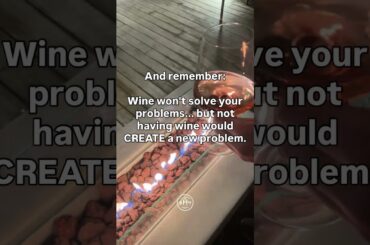 Problem solving 101, cheers! #winelover