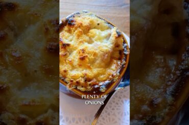 How We Build French Onion Soup🧅🧀