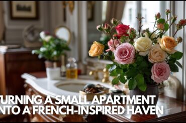 Parisian Cozy Elegance: Turning a Small Apartment into a French-Inspired Haven