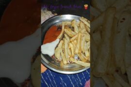 air fryer me bnai ye crispy french fries 🍟 recipe | #airfryer #french #frenchfries #shorts