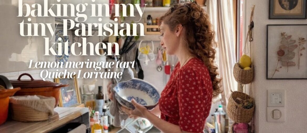 One Tart Dough for 2 Classic French Tarts (Lemon Meringue & Quiche Lorraine) | Tiny Parisian Kitchen One Tart Dough for 2 Classic French Tarts (Lemon Meringue & Quiche Lorraine) | Tiny Parisian Kitchen