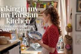 One Tart Dough for 2 Classic French Tarts (Lemon Meringue & Quiche Lorraine) | Tiny Parisian Kitchen