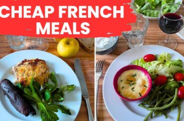 7 Cheap French vintage Easy Dinners | FRUGAL French dinners