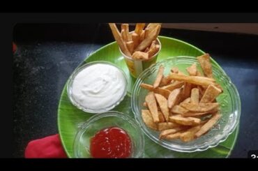 Homemade french fries recipe 😋 sarita's kitchen