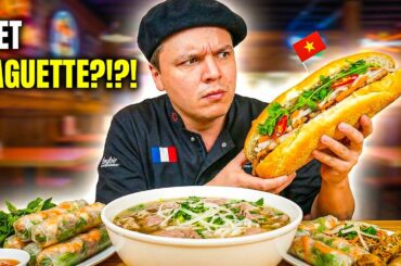 French Michelin Chef Tries Banh Mi