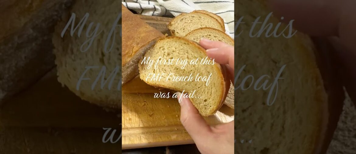 Fresh Milled Flour French Bread | My First Loaf Failed But This One Worked #christianhomemaker Fresh Milled Flour French Bread | My First Loaf Failed But This One Worked #christianhomemaker