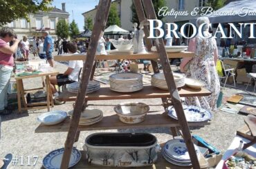 Exploring a Beautiful French Brocante | Antiques & Flea Market Tour #117