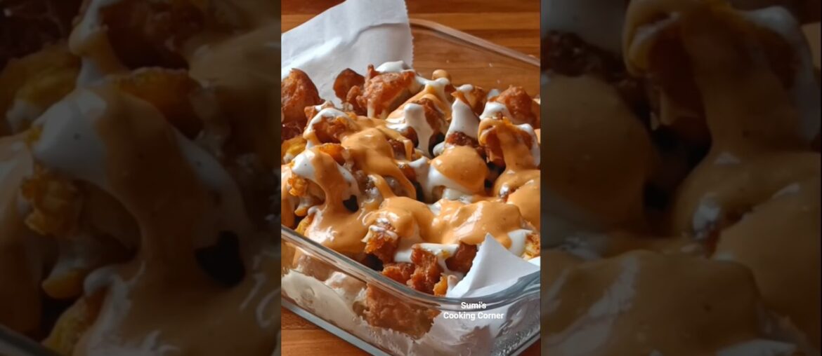 Chicken Loaded Fries Recipe 🥰 #shorts #trending #viralvideo