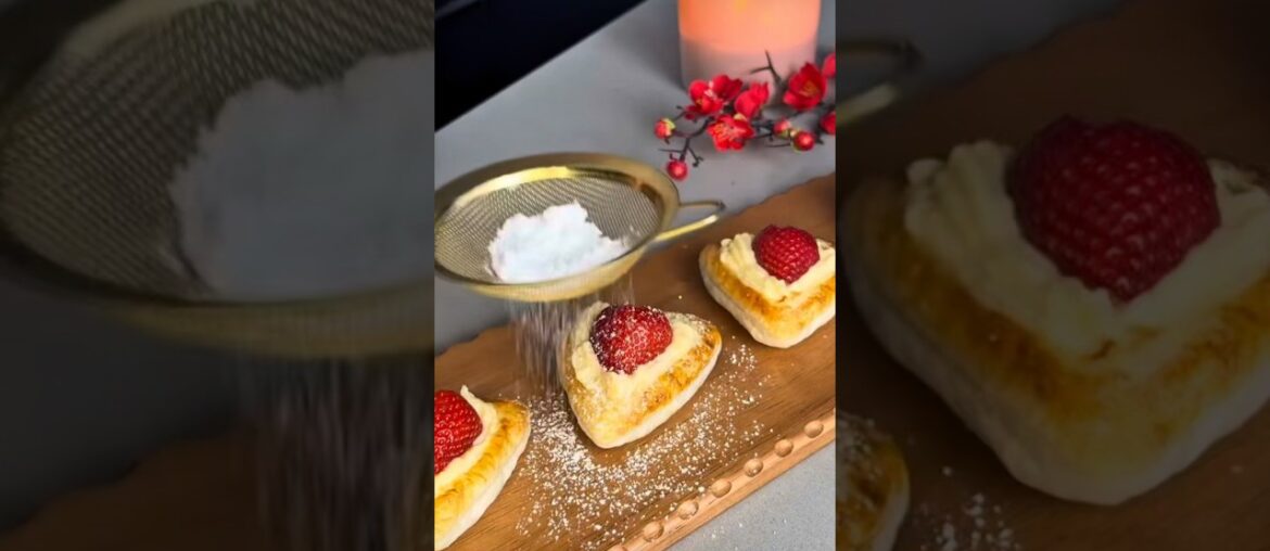 French Cream Puff Pastry 🍓🥐 #shorts #puff #pastry #viral French Cream Puff Pastry 🍓🥐 #shorts #puff #pastry #viral
