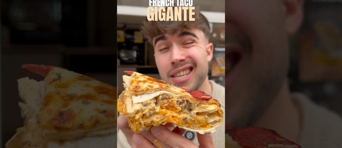 NUEVOS‼️ FRENCH TACOS🌯 GIGANTES | MITACOS📍#kebab #durum #doner