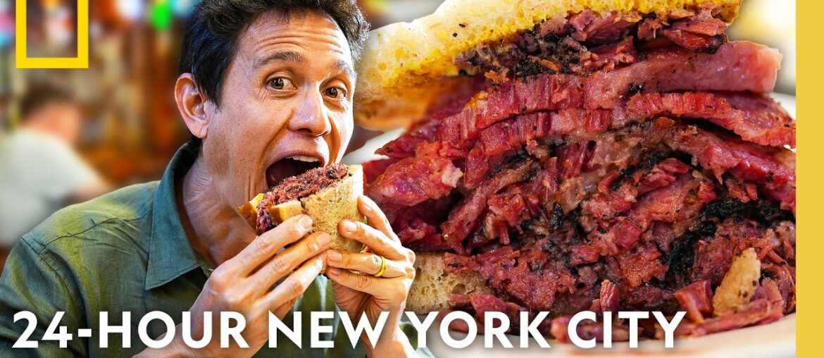 New York City’s Most Iconic Foods in 24 Hours | Epic Food Journeys with Mark Wiens | Nat Geo New York City's Most Iconic Foods in 24 Hours | Epic Food Journeys with Mark Wiens | Nat Geo