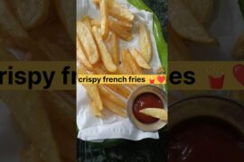 perfect french fries 🍟 easy recipe #shorts #viral #homemade