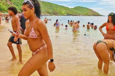 Beach Walk João Fernandes, Buzios Rio de Janeiro Cool Beach 4k Part 3