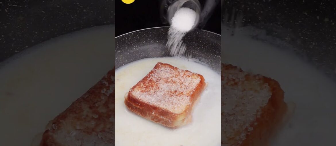 Testing Viral Milk Bread Toast Recipe 😱🤯 #asmr #shorts #vivscooking