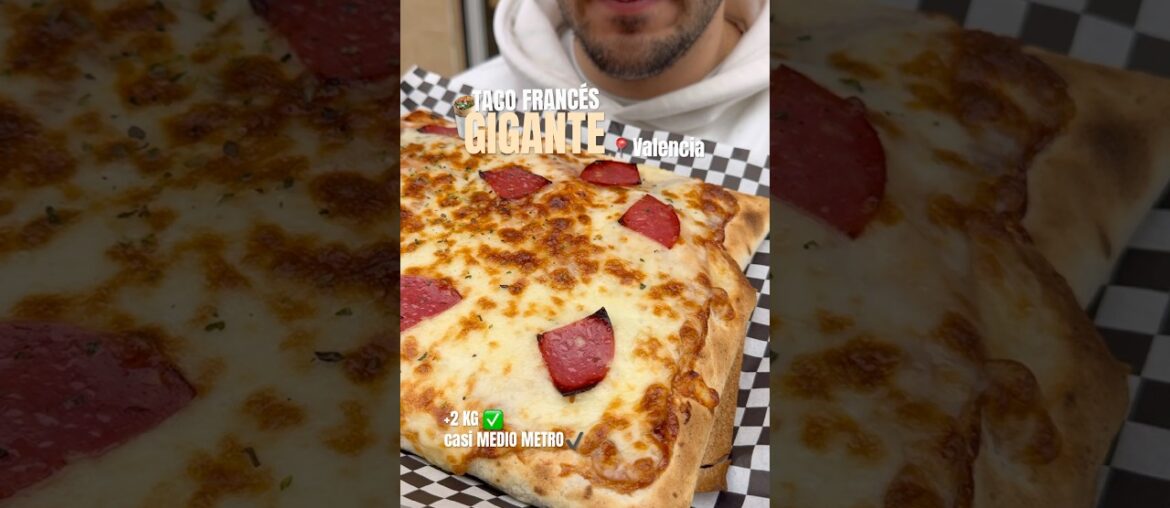 TACO FRANCÉS🌯 XXL‼️ EN VALENCIA📍 PRÓXIMAMENTE TENÉIS EL VÍDEO COMPLETO👀🔜 #kebab #durum #doner