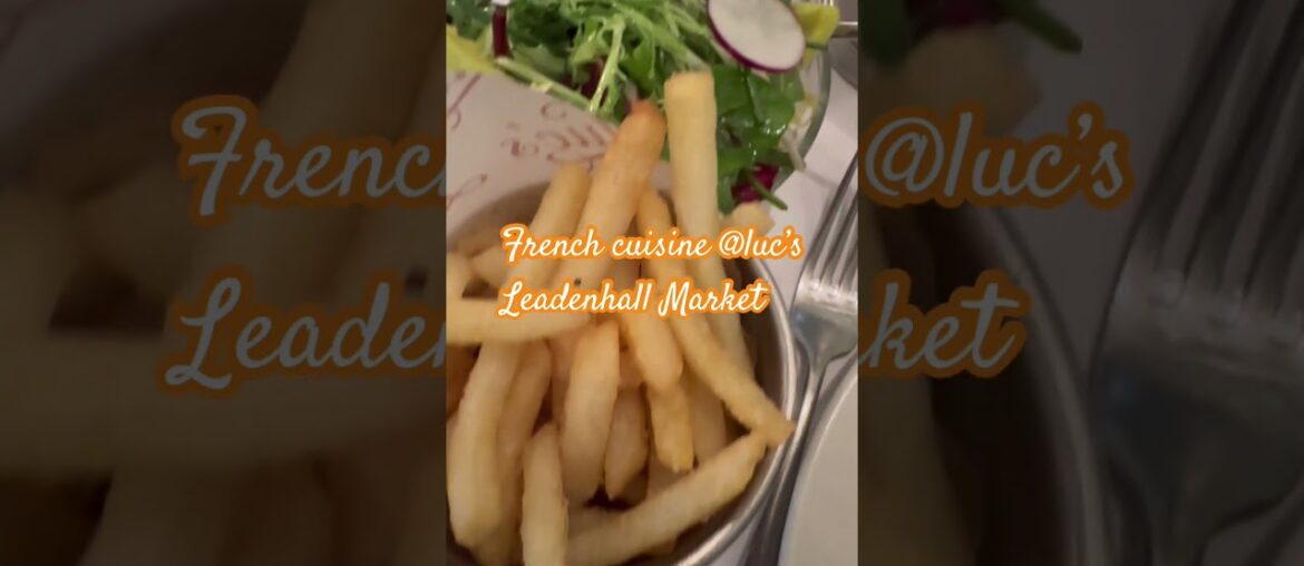 You won’t believe this French Restaurant in London #londonhospitality #frenchgastronomy #shorts