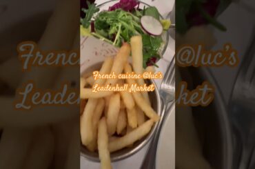 You won’t believe this French Restaurant in London #londonhospitality #frenchgastronomy #shorts