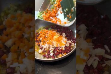 Mussels, chorizo and white wine. The French will hate me