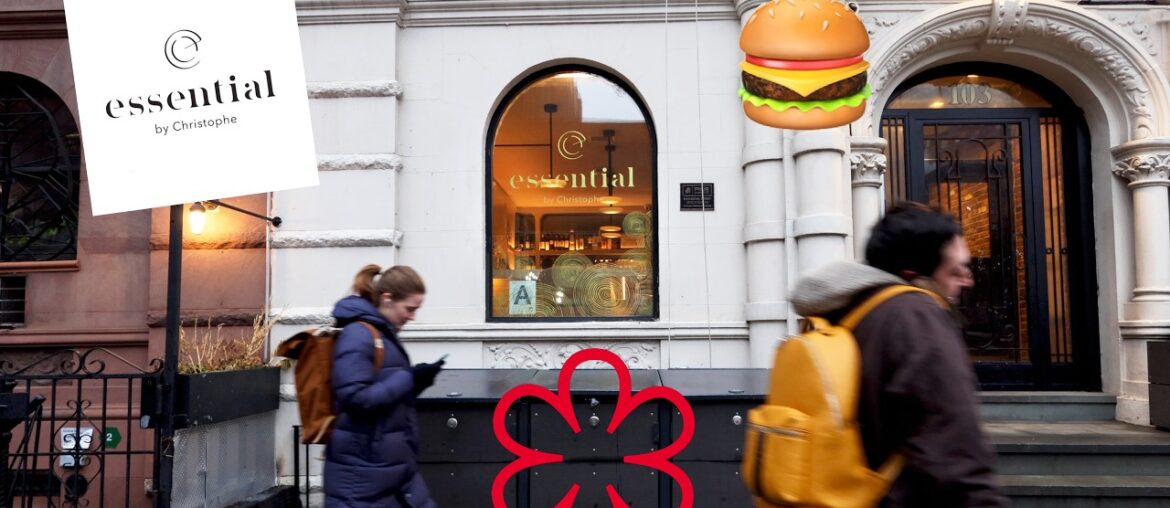 The Michelin Starred Burger at Essential by Christophe