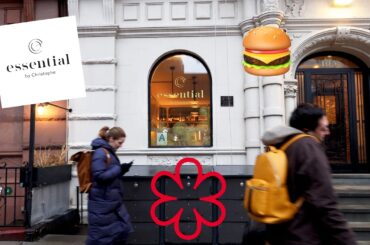 The Michelin Starred Burger at Essential by Christophe