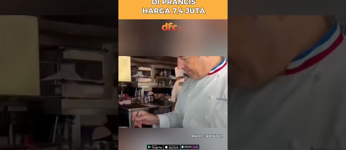 MAKANAN INI DIBANDROL 7,4 JUTA😱 SOURCE : IG/DIGITALIN #viral #dfc #kuliner #prancis #makanan